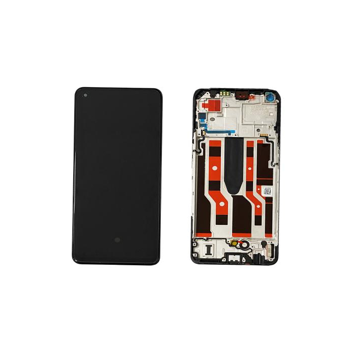 Oryginalny wyświetlacz LCD - Reno 8 Lite / Reno 6Z / Reno 7Z 5G / Reno 7 Lite - Czarny