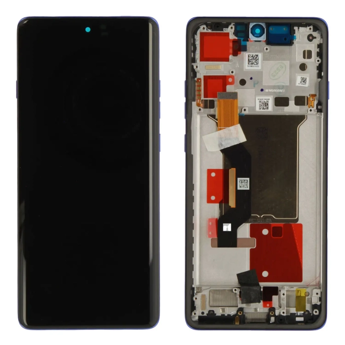 Oryginalny wyświetlacz LCD - Motorola Edge 60 Pro XT-2507 - Niebieski