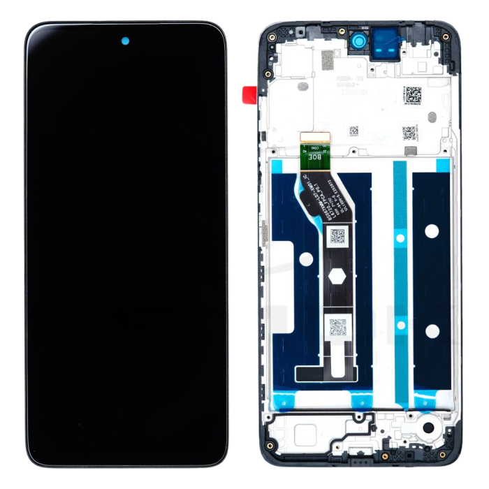Oryginalny wyświetlacz LCD - Motorola Moto G15 / G15 Power XT-2521 - Czarny