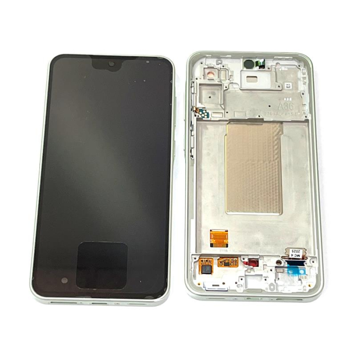 Oryginalny wyświetlacz LCD - Samsung Galaxy A36 5G SM-A366 - Zielony / Lime Green