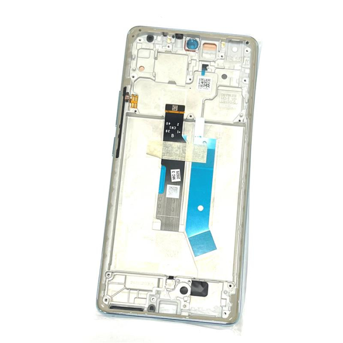 Oryginalny wyświetlacz LCD - Xiaomi Redmi Note 14 Pro 4G - Niebieski / Blue