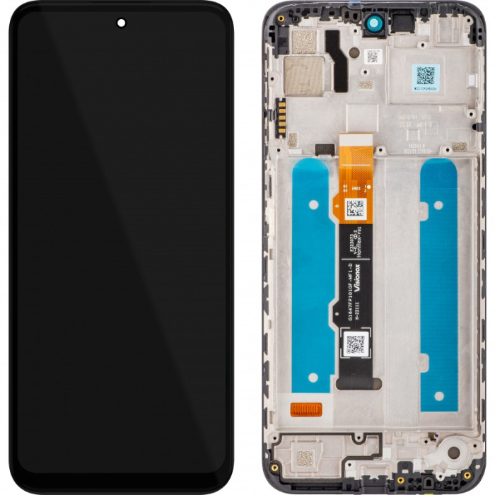 Oryginalny wyświetlacz LCD - Motorola G31 XT-2173 - Czarny