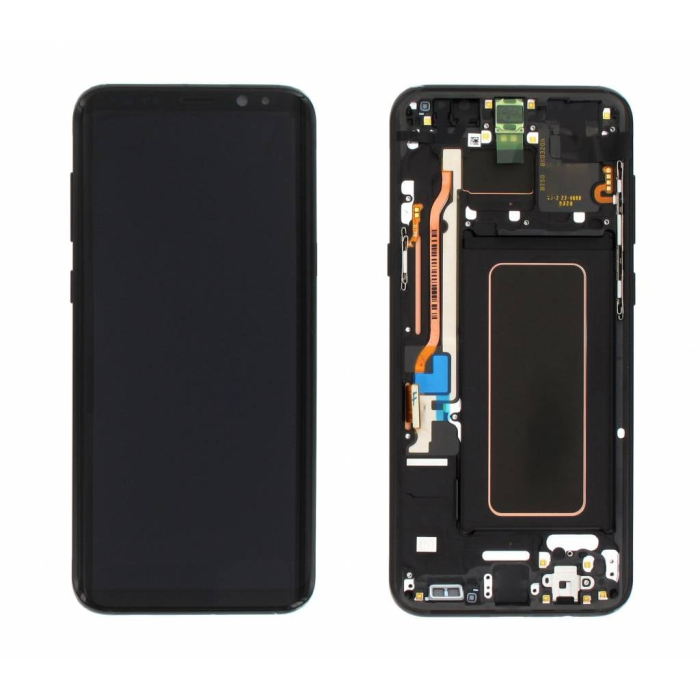 Oryginalny wyświetlacz LCD - Samsung S8 Plus SM-G955F - Czarny / Black