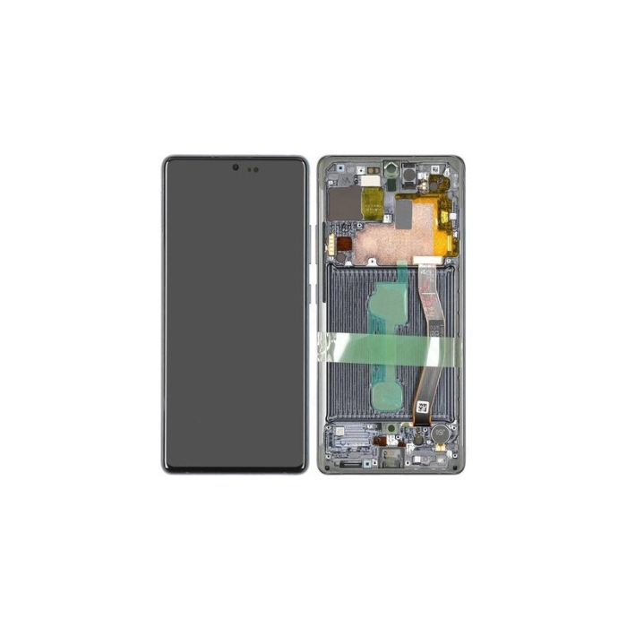 Oryginalny wyświetlacz LCD - Samsung S10 Lite SM-G770 - Czarny / Black