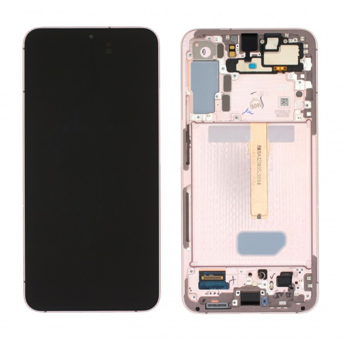 Oryginalny wyświetlacz LCD - Samsung S22 Plus SM-S906B - Różowy / Pink gold