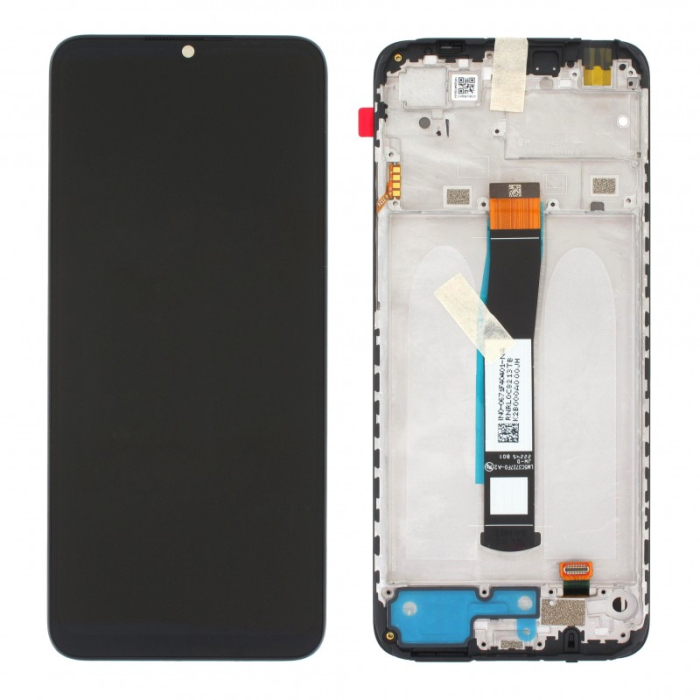 Oryginalny wyświetlacz LCD - Xiaomi Redmi 10C - Czarny
